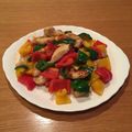 リンダ02's cooksnap of when they made 豚とパプリカとピーマンのゴマ味噌炒め.