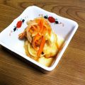 AAYAACO's cooksnap of when they made すし酢で☆わたしの白身魚南蛮漬け.