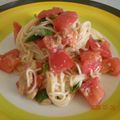 宏美na's cooksnap of when they made トマトとバジルとツナの冷製パスタ.