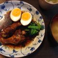 りう3's cooksnap of when they made 手羽元と卵のこってり甘辛煮.