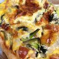 kazumi00p's cooksnap of when they made ウインナーとほうれん草のキッシュ.