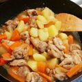 クックGU17HA☆'s cooksnap of when they made 鶏肉と野菜の煮物.