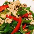 碧ao's cooksnap of when they made 簡単★豚肉とピーマンのしょう油炒め.