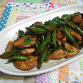 rie-tin's cooksnap of when they made 鶏肉といんげんのシソ炒め.