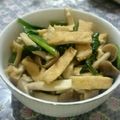やすらー's cooksnap of when they made フライパンだけ☆ほうれん草としめじの小鉢.