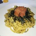 Z_kirameki's cooksnap of when they made 高菜と明太子のパスタ.
