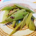 yasutonton's cooksnap of when they made ふきのアンチョビ炒め。.