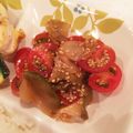 makikoyoga's cooksnap of when they made チェリートマトとザーサイのピリ辛和え.