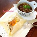 belllmama's cooksnap of when they made ＊米粉でモチモチ♪ガレット.