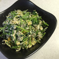 JEWEL♡'s cooksnap of when they made 卵とほうれん草とじゃこの炒め.