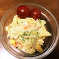 クックETU17D☆'s cooksnap of when they made ポテトサラダなのか？マカロニサラダなのか.