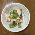 クック395TT1☆'s cooksnap of when they made 【簡単】きゅうりと鶏ササミの梅和え.