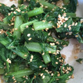 くきこmama's cooksnap of when they made 捨てない　大根葉の和え物.