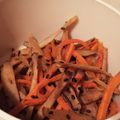 leomio's cooksnap of when they made 母の味、きんぴらごぼう.