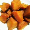 Jyohana's cooksnap of when they made あまーいカボチャの煮物.