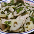 Rick_t's cooksnap of when they made 簡単！豚肉とニラ蓮根の甘酢生姜炒め.