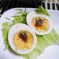 ＴＯＭＯＷＡＴ's cooksnap of when they made ゆで卵のおつまみ.