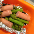 りゅう＆ゆう＆りょう's cooksnap of when they made アスパラと魚肉ソーセージの簡単炒め.