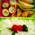 ｄｕ＿ｕｂ's cooksnap of when they made 梅のバラ　（キャラ弁おかず）.