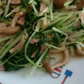 とらママりん's cooksnap of when they made 冷凍もOK！ハムと水菜のエスニック風炒め.