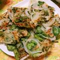 カピバラ24's cooksnap of when they made そら豆と玉葱天ぷら.
