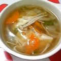 Reina6's cooksnap of when they made すごくおいしい！水餃子のとろ～りスープ.