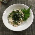 yuminan47k's cooksnap of when they made 簡単 竹輪とチーズのわさび和え(^^)♡.