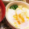 mishiko's cooksnap of when they made コストコマッシュポテトdeエッグスラット.