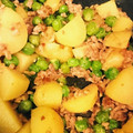 honamimimi's cooksnap of when they made 揚げじゃがいものそぼろ煮.