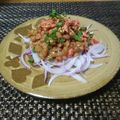 ダイナマイト漆黒's cooksnap of when they made 鮭フレーク納豆.