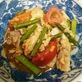 fukudoru's cooksnap of when they made お弁当◎彩り◎トマトとアスパラの中華炒め.