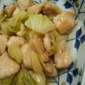 かわらふきん's cooksnap of when they made 鶏胸肉とキャベツの柚子ごしょう炒め★.