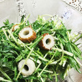 いちごトトロいちご's cooksnap of when they made 大根とみず菜とちくわのワサビマヨ.