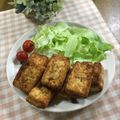yuminan47k's cooksnap of when they made 簡単 豆腐の唐揚げ粉焼き ♥︎(^^).