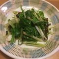 mayu_fu's cooksnap of when they made 水菜と塩昆布とチーズのサラダ.