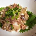 KimiキラMiku's cooksnap of when they made あじのタタキ(なめろう)丼.
