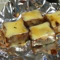 tanoyuki's cooksnap of when they made 厚揚げ豆腐のチーズ大葉焼き.