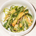 ガッキーパパ's cooksnap of when they made 簡単！！水菜＆しいたけマヨ炒め♪.