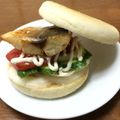 ままばなな1020's cooksnap of when they made *:.｡.☆☆ さばサンド☆☆.｡.:*.