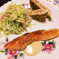 くららママ♡'s cooksnap of when they made 鮭のムニエル★簡単ソース.