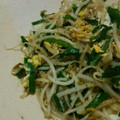 一期一代's cooksnap of when they made モヤシとニラの卵とじ.