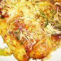 かぼちゃちーず's cooksnap of when they made キャベツのオムレツ！お好み焼き風.