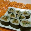 赤い電話's cooksnap of when they made おにぎりに飽きたら…美味しいのり巻き.