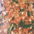 satorachan's cooksnap of when they made にらと挽肉のあんかけご飯.