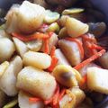 モンブラン７'s cooksnap of when they made 空豆とじゃがいもとじゃこのバター炒め♪♪.