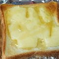 クックUL8OCM☆'s cooksnap of when they made ♡はちみつチーズトースト♡.