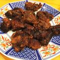 あぷりこってぃ's cooksnap of when they made 鶏肉!?ﾏｸﾞﾛ血合い竜田揚げ.