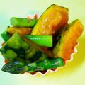 cocociva's cooksnap of when they made ☆簡単☆かぼちゃとアスパラのコンソメ炒め.