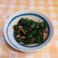 オレンジリング's cooksnap of when they made キノコとピーマンの塩昆布炒め☆.