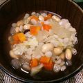 peaなっつ's cooksnap of when they made 麦とお豆さんの健康野菜スープ.